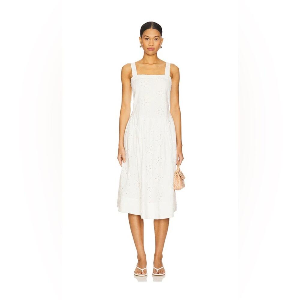 Free People Primavera Eyelet Midi Dress XS - Picture 4 of 8